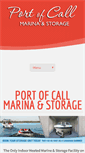 Mobile Screenshot of portofcallmarinastorage.com